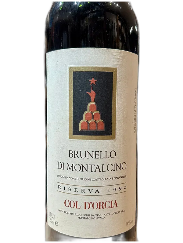 Tenuta Col D&rsquo;Orcia Brunello di Montalcino Riserva Tenuta Col D'Orcia 1990