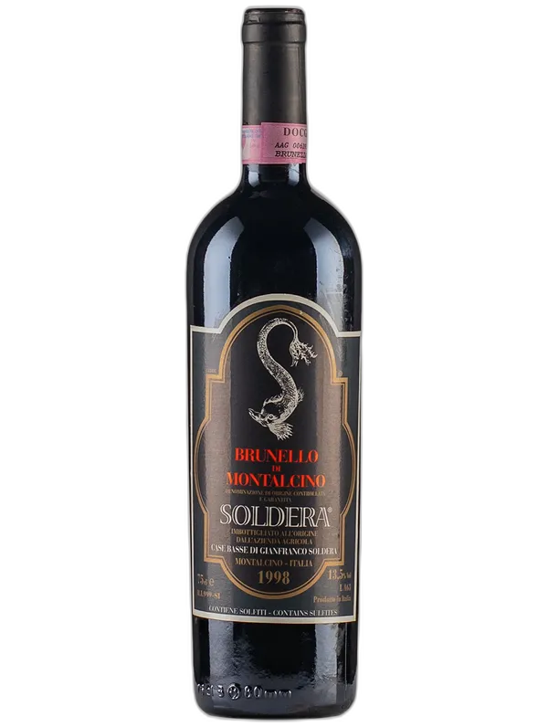 Soldera Case Basse Brunello di Montalcino Soldera 1998