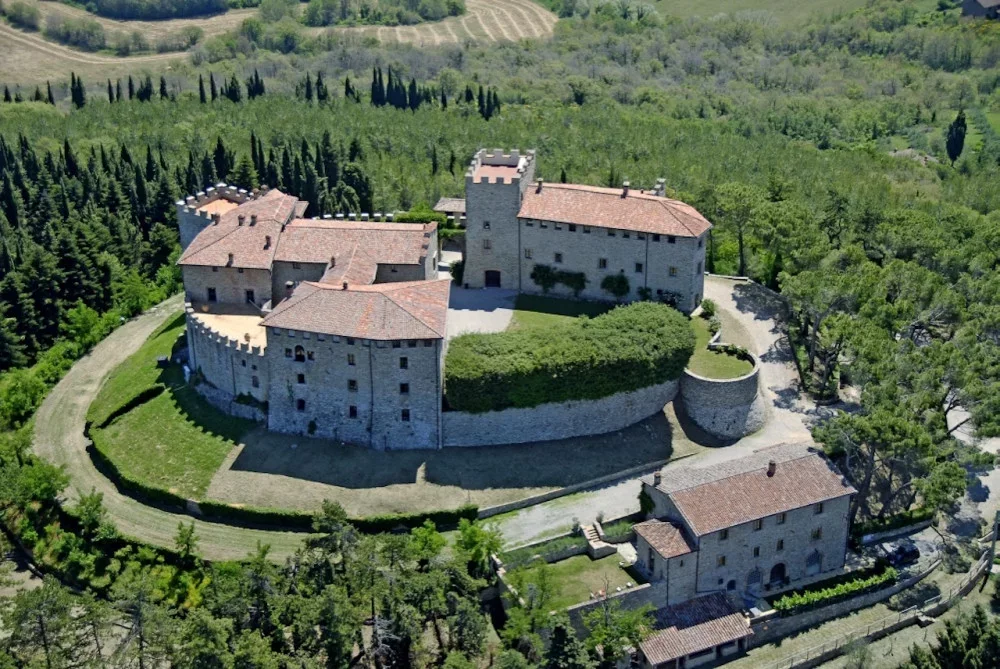 Tour and tasting at Castello di Montegiove at Castello di Montegiove