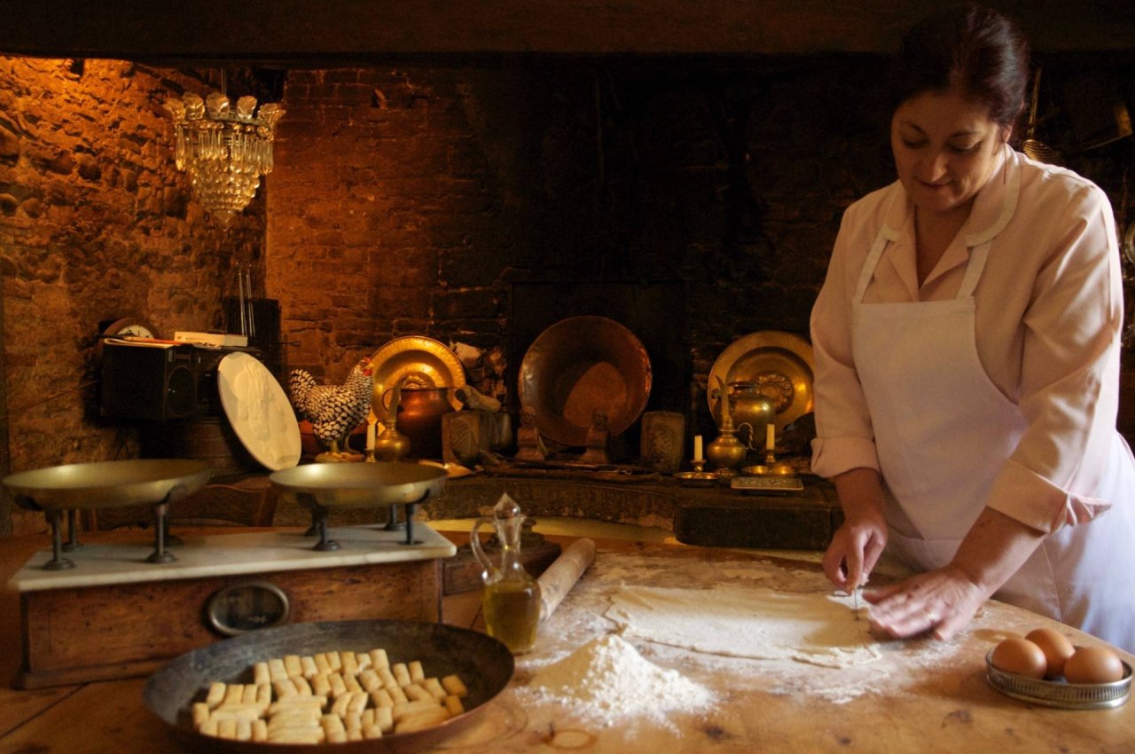 Cooking class & lunch at Castello Sonnino at Castello Sonnino