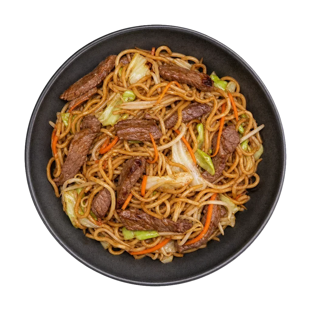 Beef chow mein