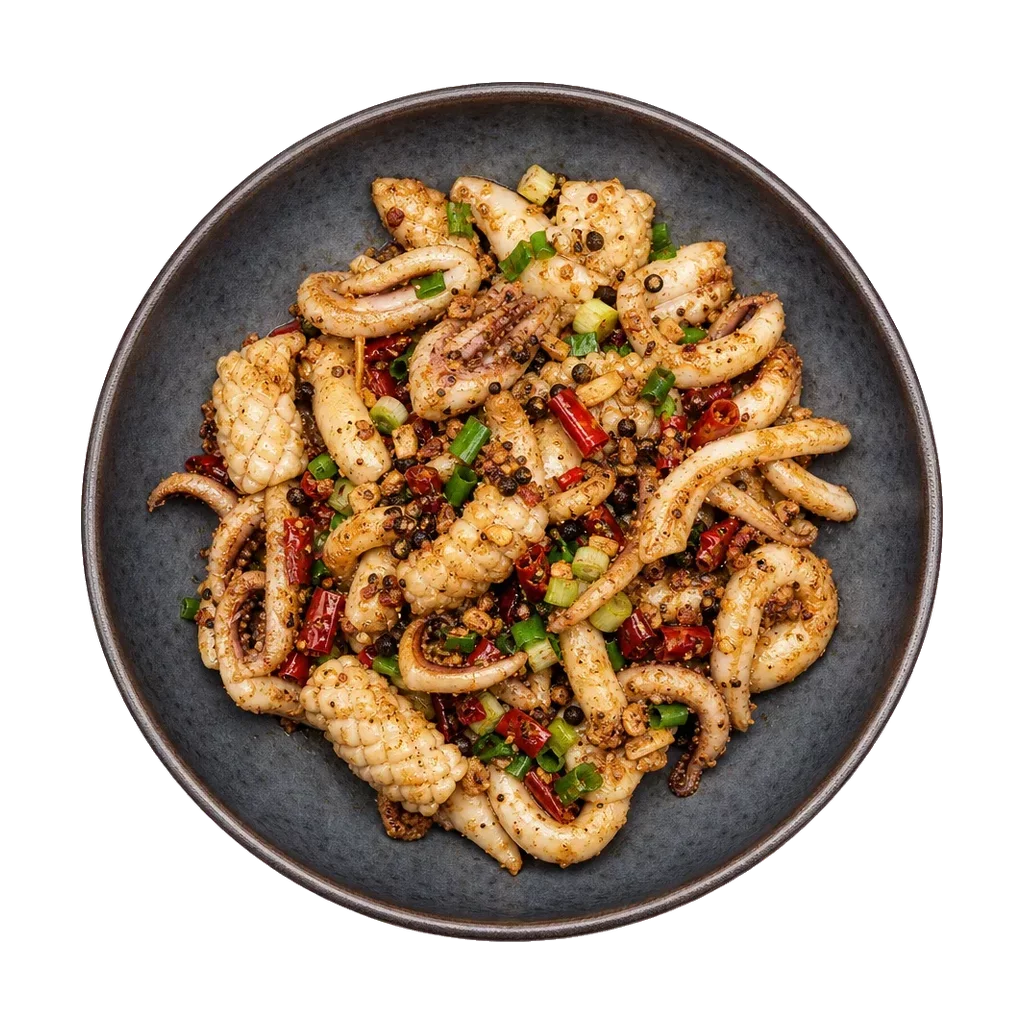Salt and pepper squid