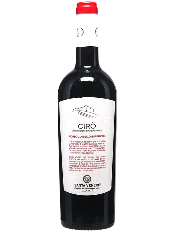 Santa Venere Cir&ograve; Rosso Gaglioppo Santa Venere 2023