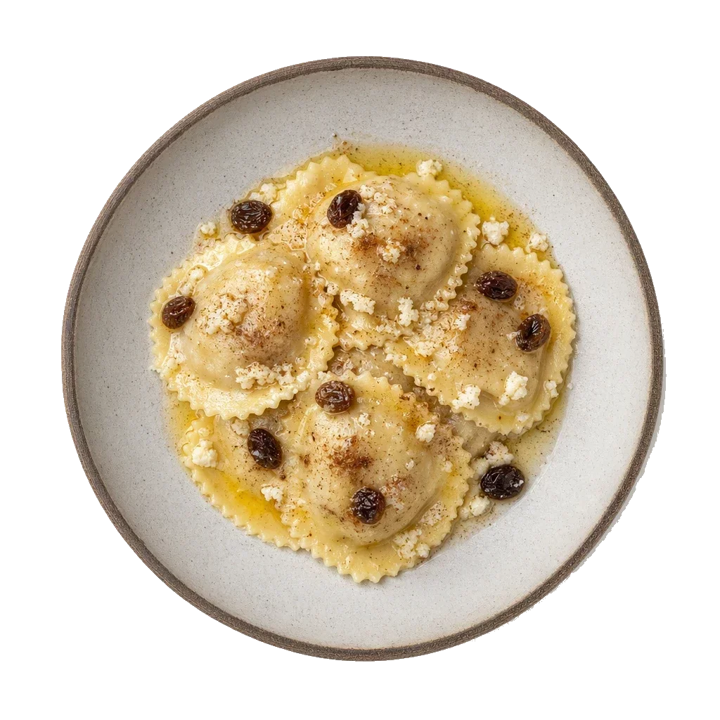 Cjarson on stoneware bowl with Butter, Cinnamon, Egg Pasta Sheets