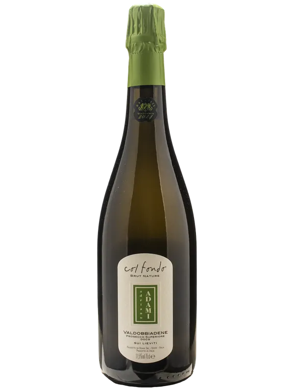 Adami Conegliano Valdobbiadene Prosecco Spumante Superiore Brut DOCG Col Fondo sui lieviti Nature Adami Sp 2024