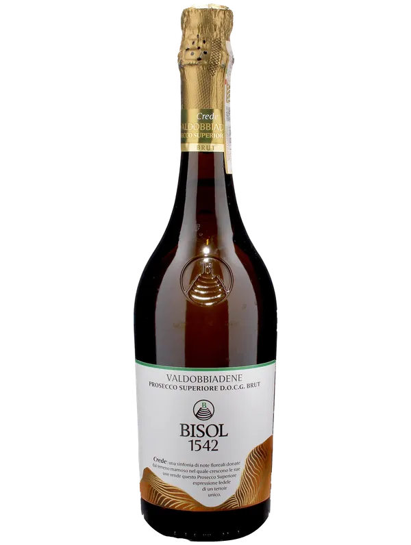 Conegliano Valdobbiadene Prosecco Spumante Superiore Brut DOCG Crede Bisol