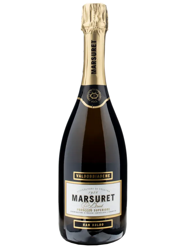 Azienda Agricola Marsuret Conegliano Valdobbiadene Prosecco Spumante Superiore Brut DOCG San Boldo Marsuret