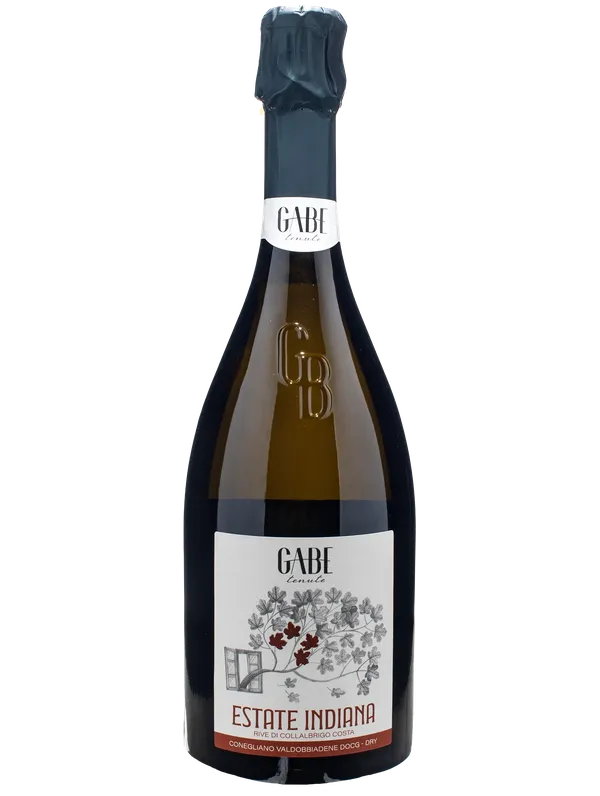 Gabe Conegliano Valdobbiadene Prosecco Spumante Superiore Dry DOCG Estate Indiana Gabe 2025