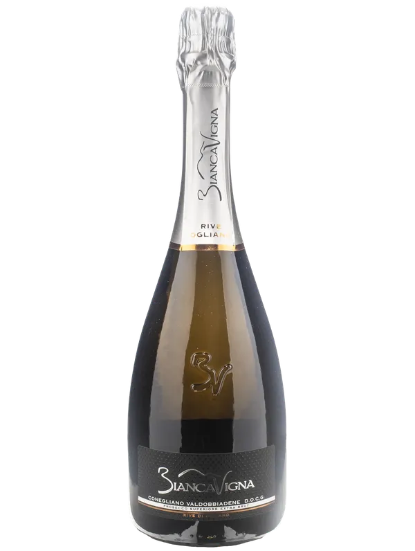 BiancaVigna Conegliano Valdobbiadene Prosecco Spumante Superiore Rive DOCG Ogliano Extra Brut Millesimato Bianca 2024