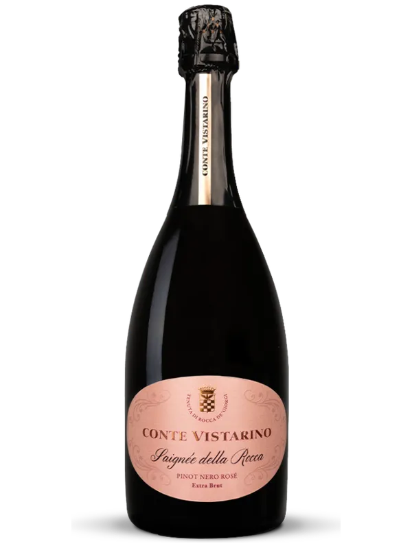 Conte Vistarino Conte Vistarino "Saignee Della Rocca" Pinot Nero Ros&egrave; Extra Brut 0.75lt 2022