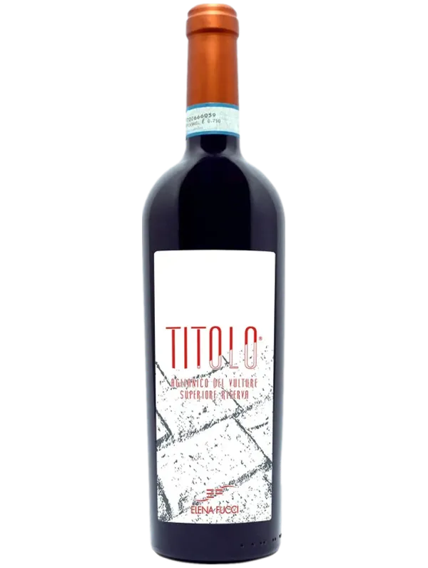 Elena Fucci Elena Fucci Winery Titolo Superiore Riserva Aglianico del Vulture 2019