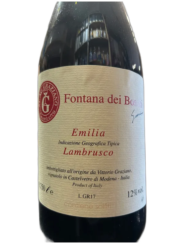 Cantine Graziano Emilia Fontana dei Boschi Lambrusco Cantine Graziano 2022