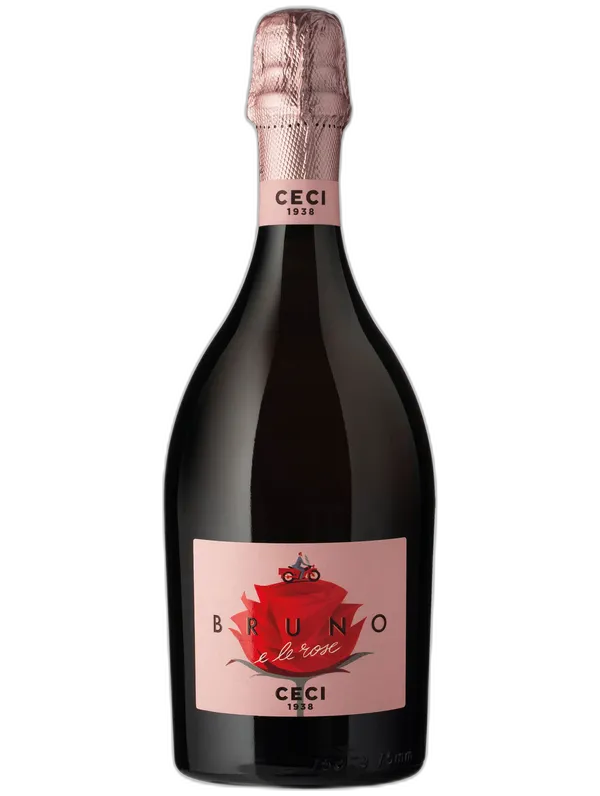 Cantine Ceci Emilia Lambrusco Spumante Brut Rosato IGT Bruno e Le Rose Cantine Ceci