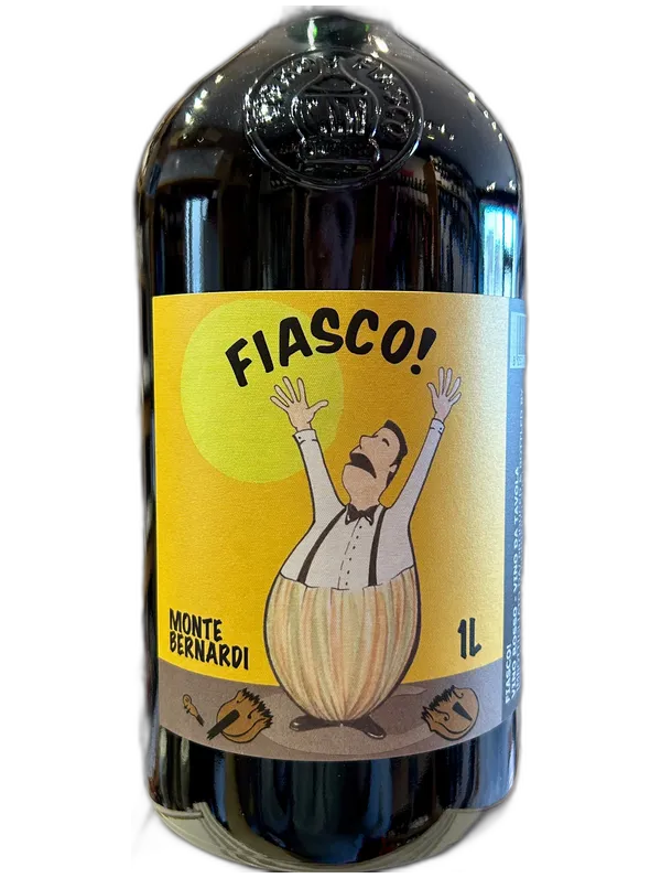 Monte Bernardi Fiasco! Vino Toscano Monte Bernardi