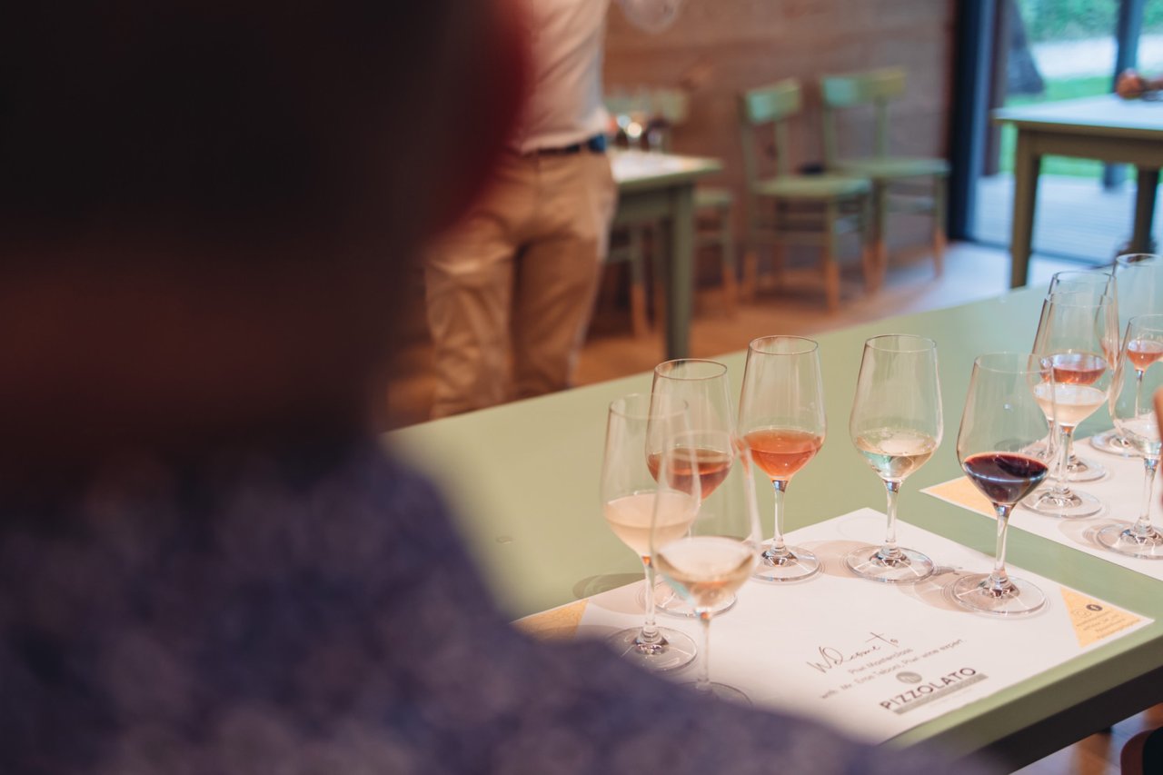 Cellar tasting at Azienda Agricola Pizzolato