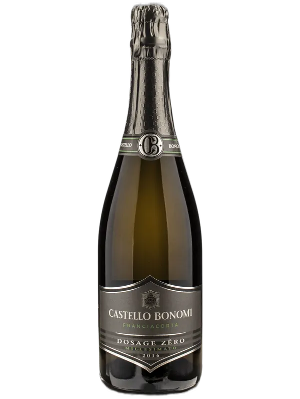 Castello Bonomi Franciacorta Millesimato Dosaggio Zero DOCG Dosage Castello Bonomi Tenute In Franciacorta 2016