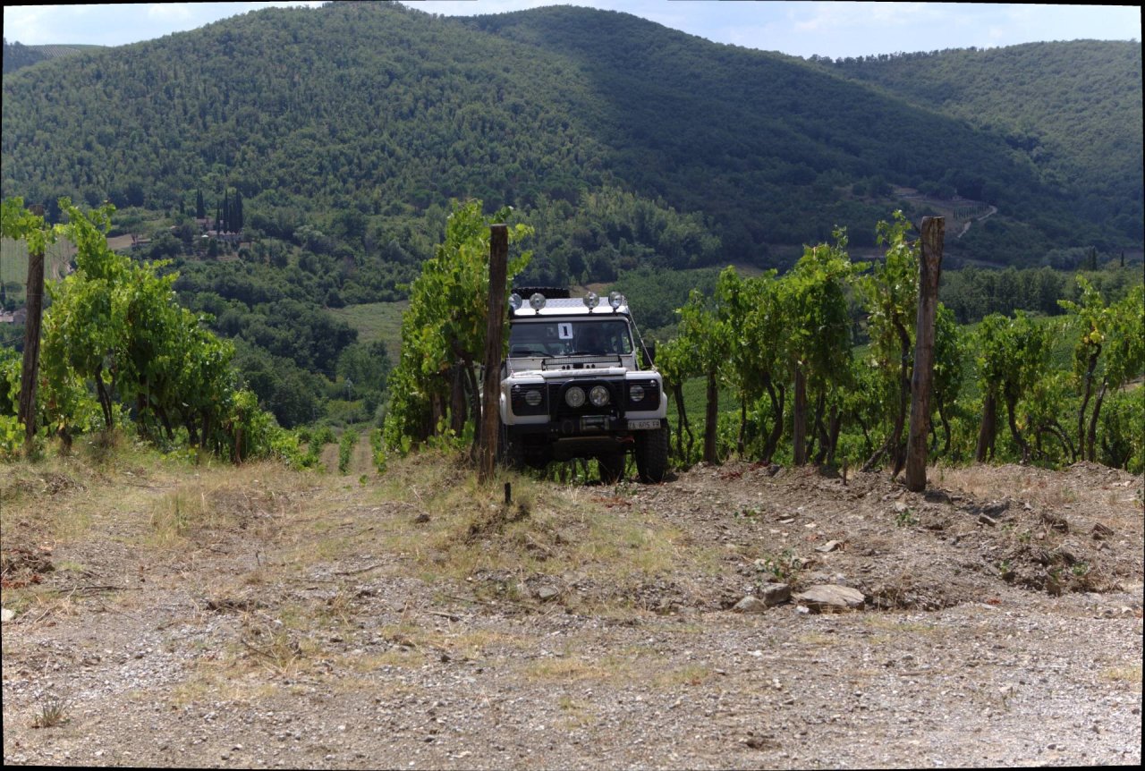 Off-road in Chianti Classico at Castello di Monterinaldi