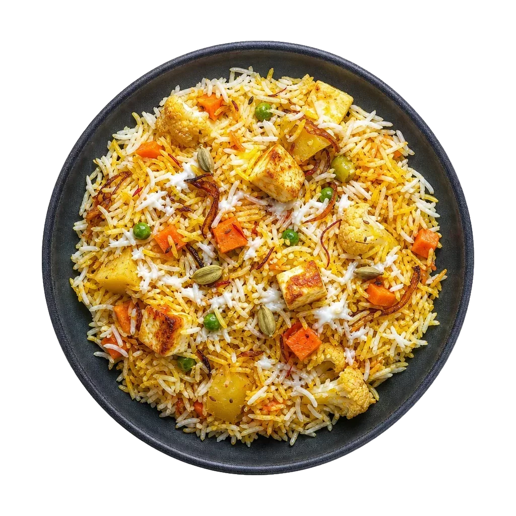 Vegetable biryani