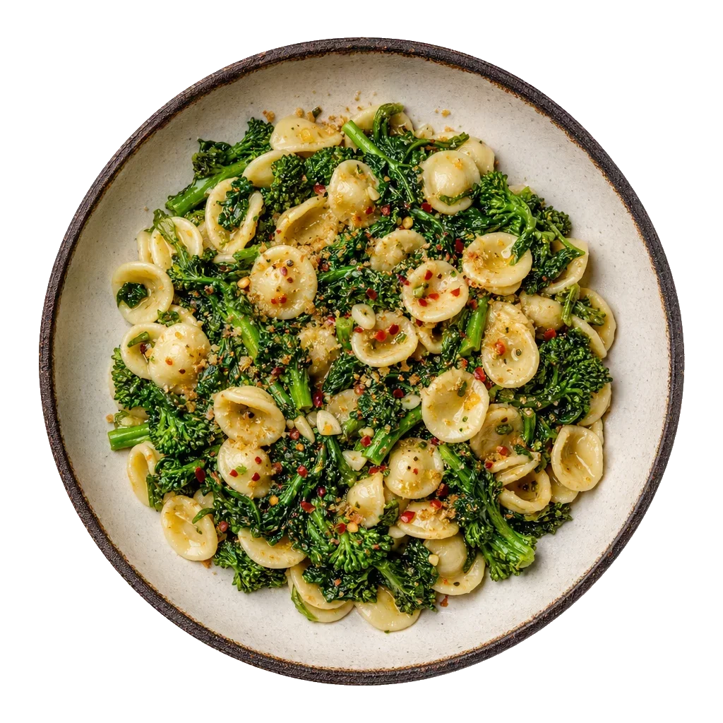 Apulian Orecchiette with Broccoli Rabe