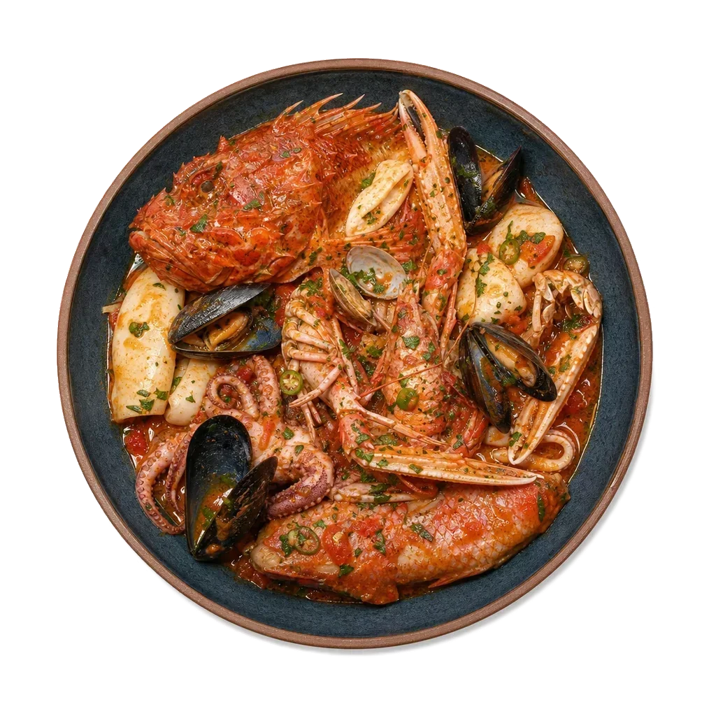 Brodetto alla Termolese, plated