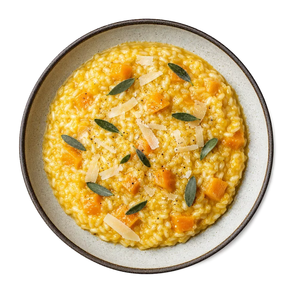 Pumpkin risotto