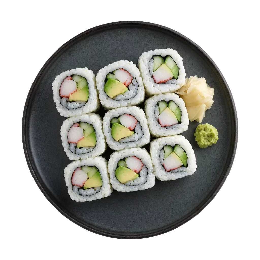 California Roll, plated