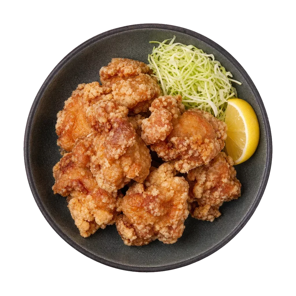 Karaage, plated