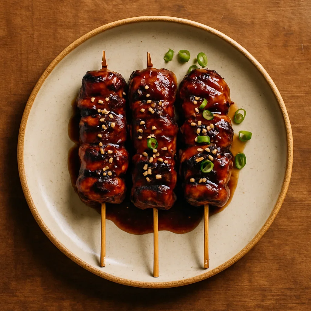 Yakitori, canonical dish of the Yakitori & Robata section