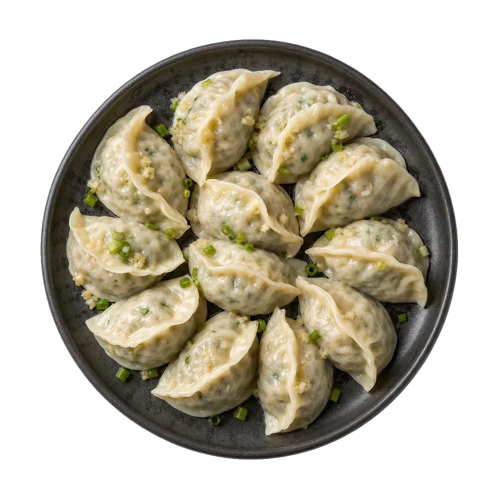Mandu, plated