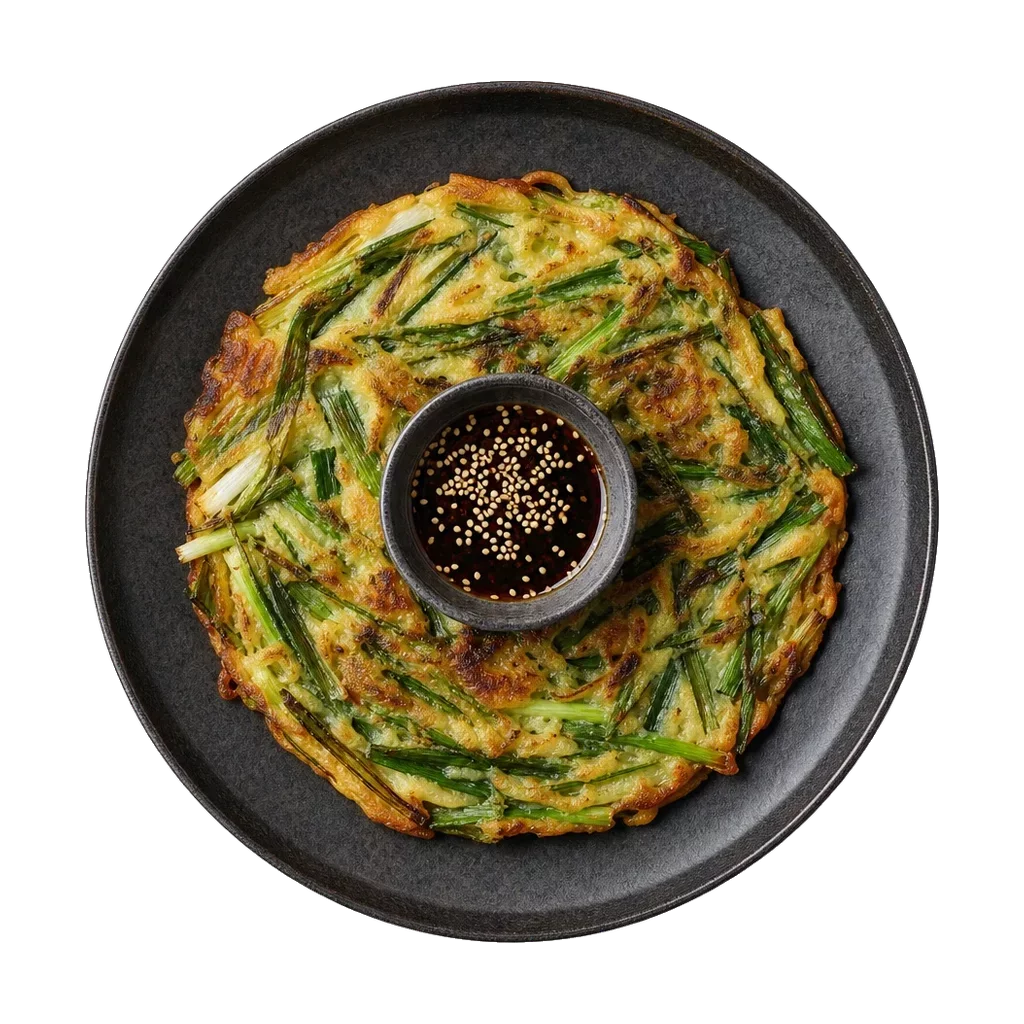 Pajeon, plated