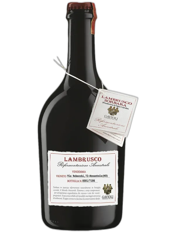 Lambrusco di Sorbara DOC Rifermentazione Ancestrale Gavioli