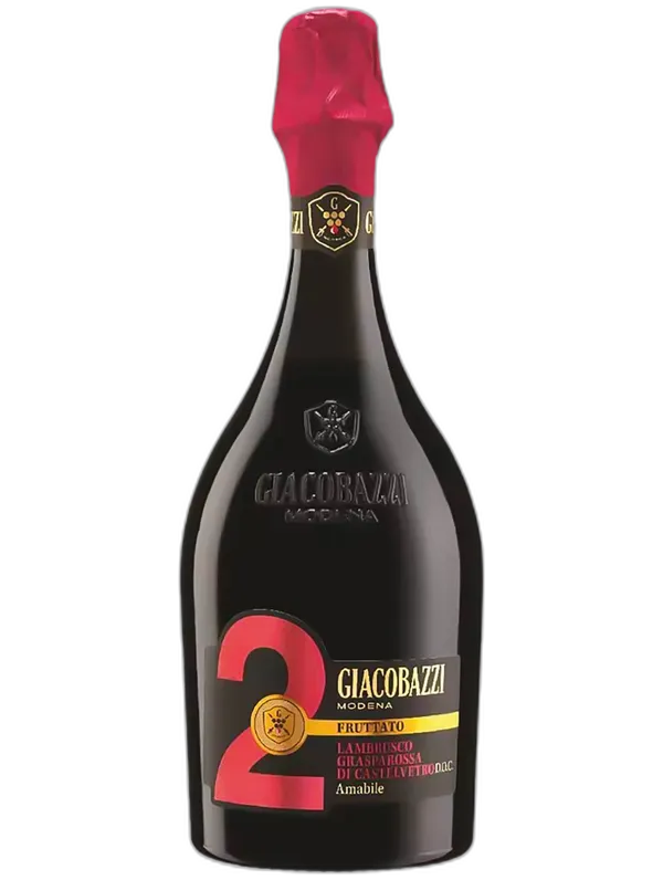 Giacobazzi Lambrusco Grasparossa di Castelvetro Amabile DOC 2 Fruttato Giacobazzi