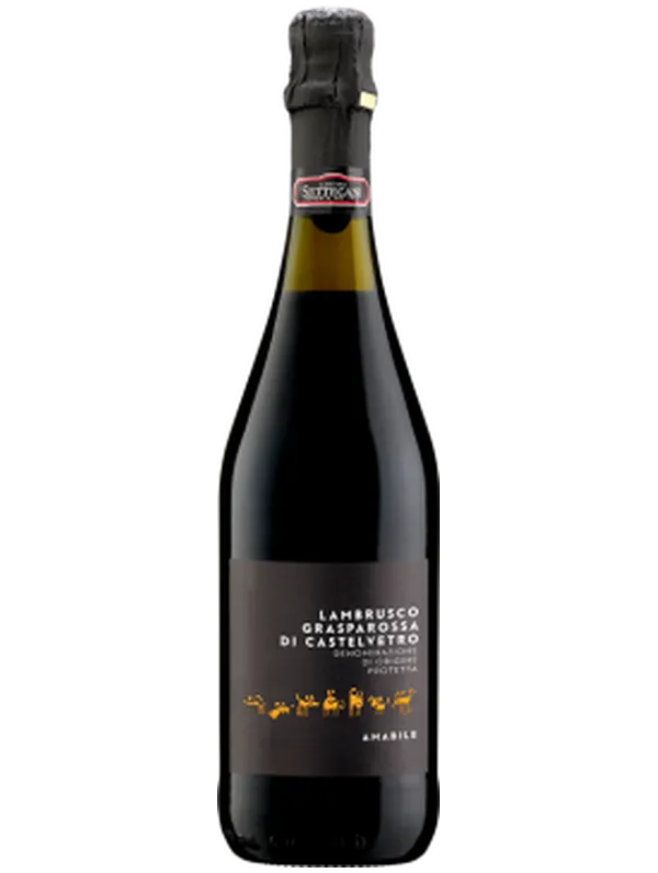 Cantina Settecani Lambrusco Grasparossa di Castelvetro - Tradizione Amabile - Cantina Settecani