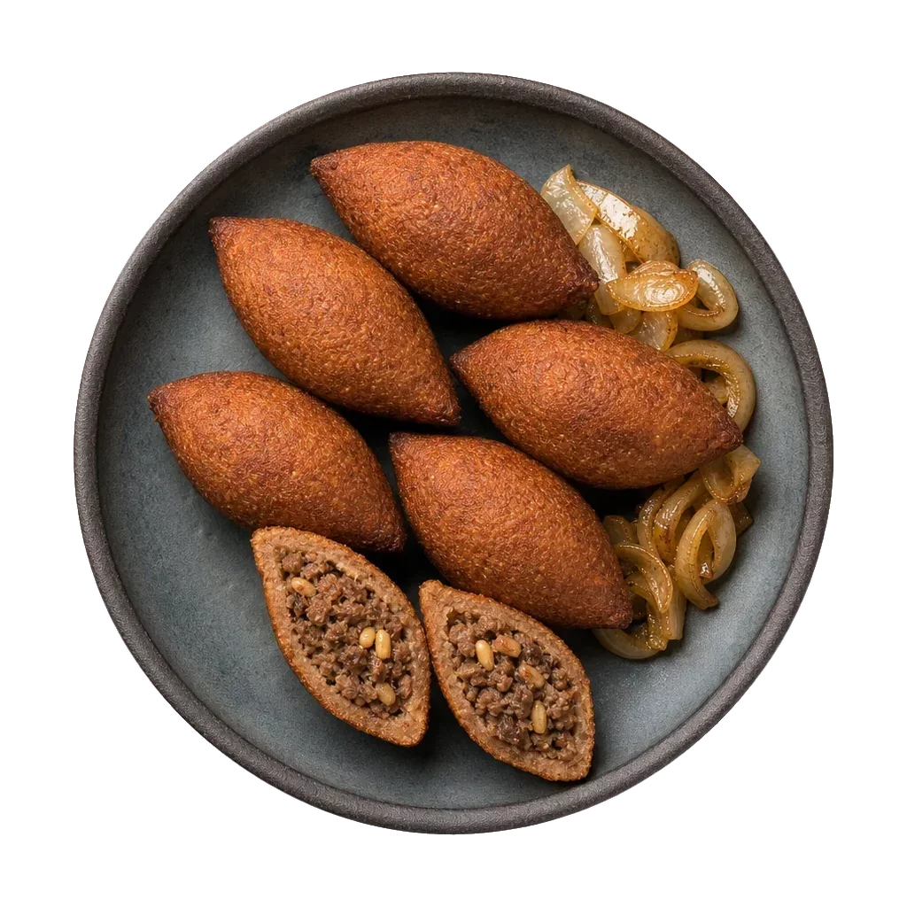 Kibbeh, plated