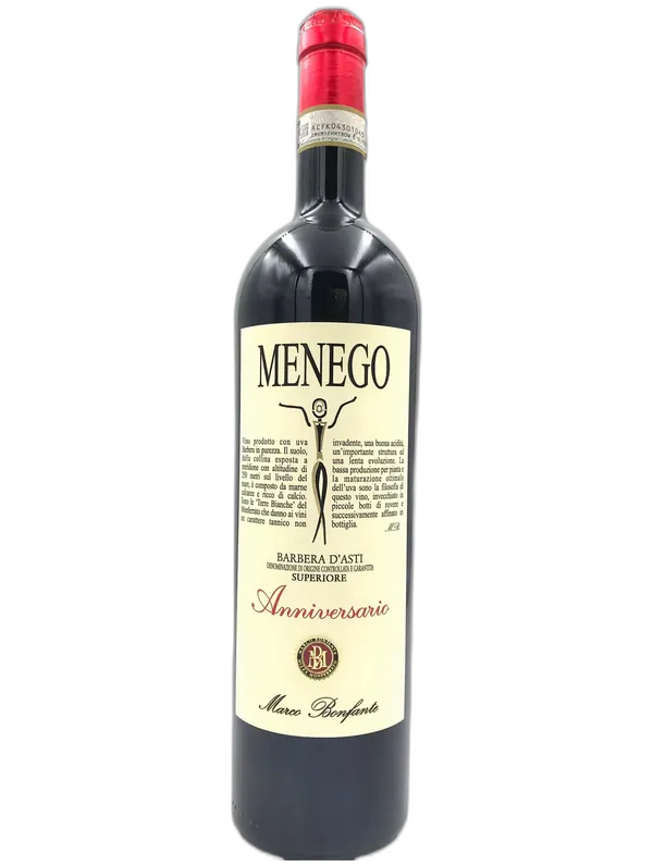 Marco Bonfante Marco Bonfante "Menego Anniversario" Barbera D'Asti Superiore 2019