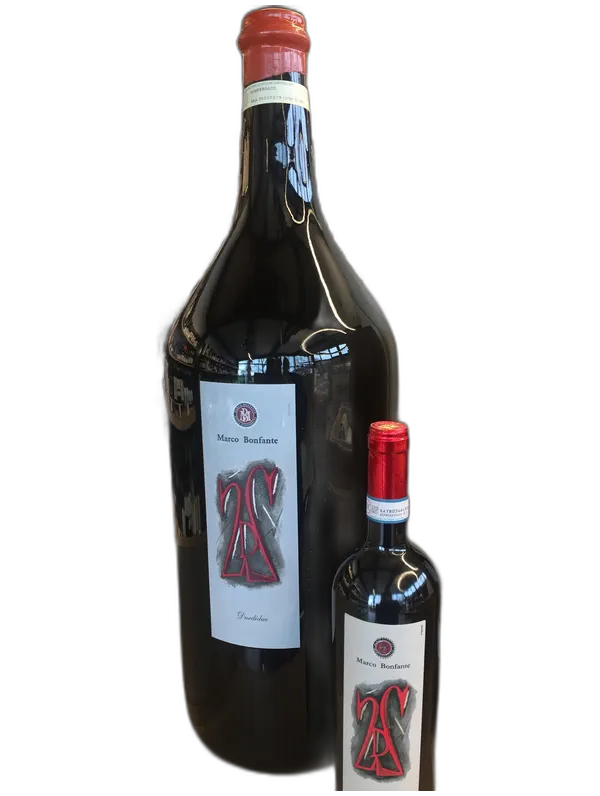 Marco Bonfante Monferrato Rosso Duedidue 12 lt. Balthazar Wooden Box