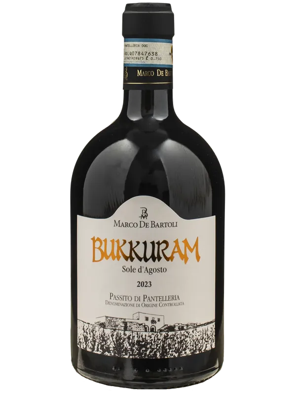 Marco De Bartoli Bukkuram Passito di Pantelleria Sole d'Agosto