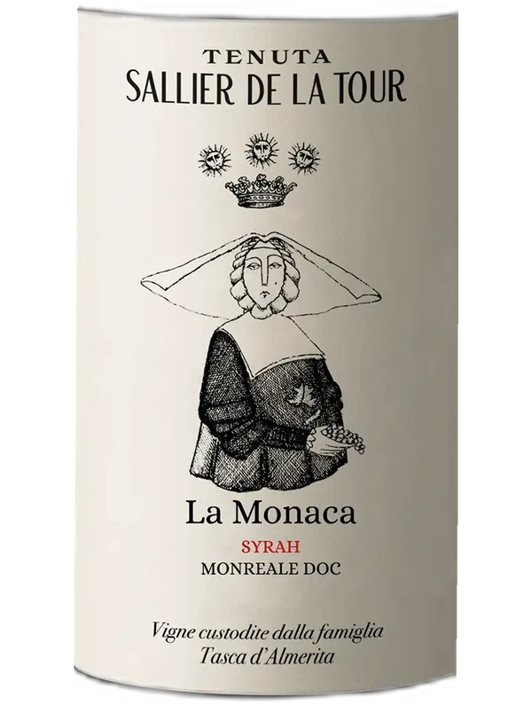 Tasca d'Almerita Monreale Syrah DOC Sallier de La Tour La Monaca Tasca d'Almerita 2022
