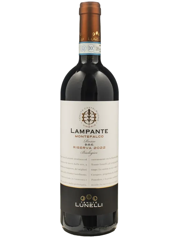 Tenuta Castelbuono Montefalco Rosso Riserva DOC Tenute Lunelli Lampante Tenuta Castelbuono 2022