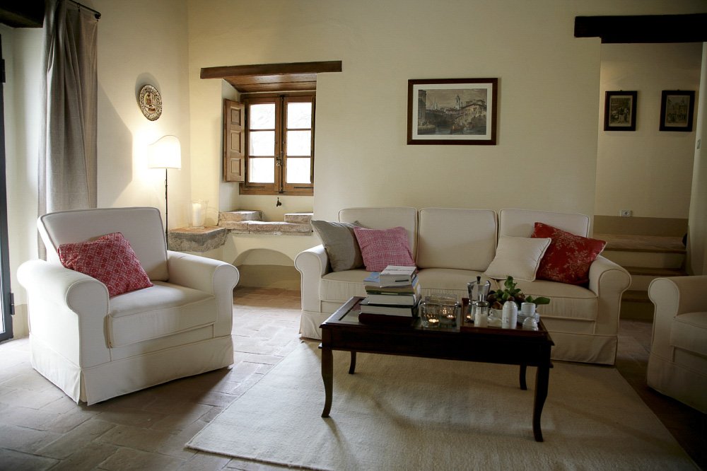 Three apartments on the castle estate at Castello di Montegiove