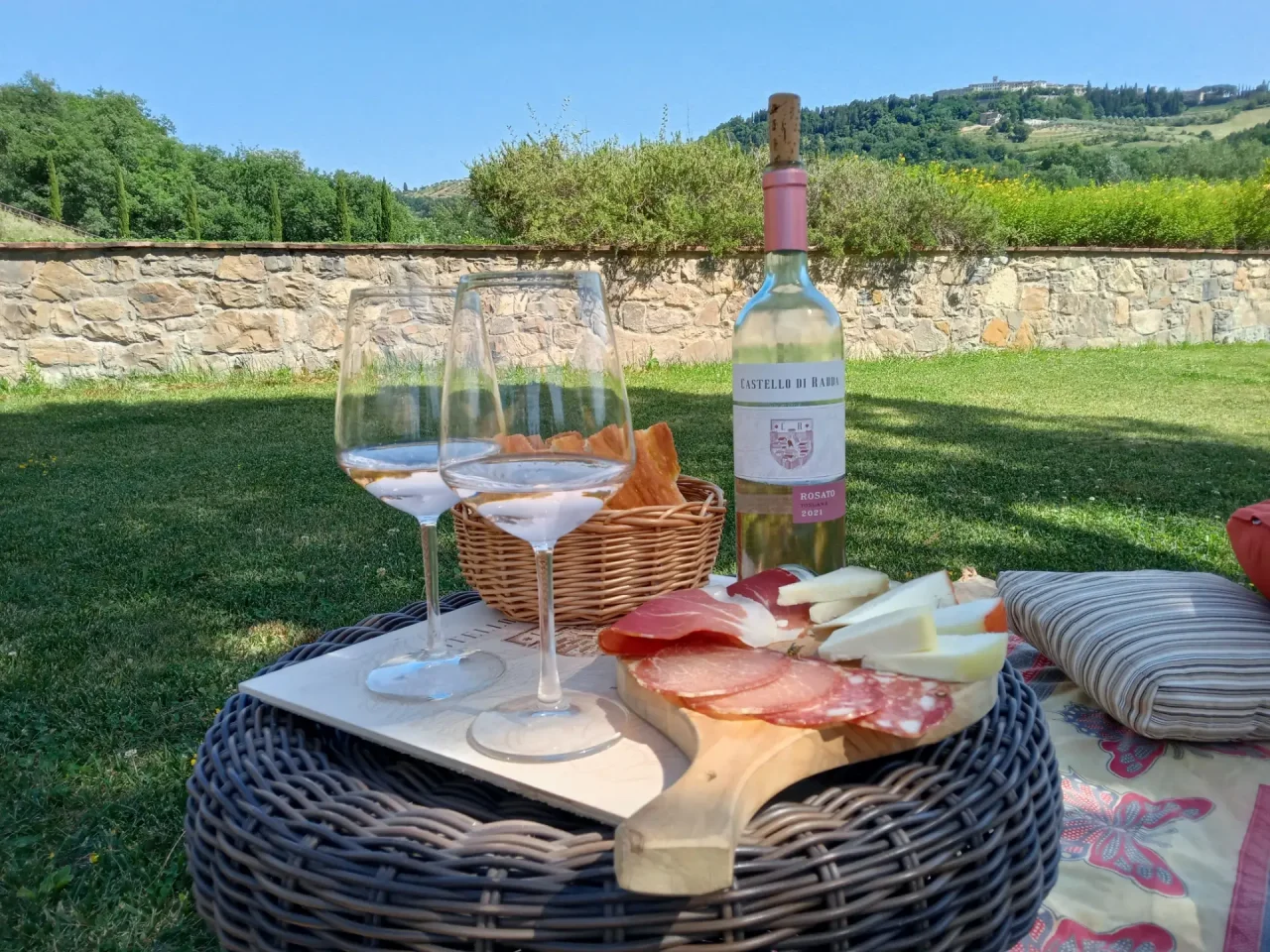 Gourmet Picnic at Castello di Radda at Castello di Radda