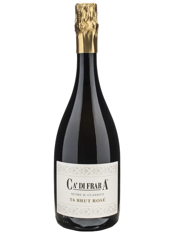Ca di Frara Oltrepo' Pavese Metodo Classico Pinot Nero Rose' DOCG il T6 Brut Ca' di Frara
