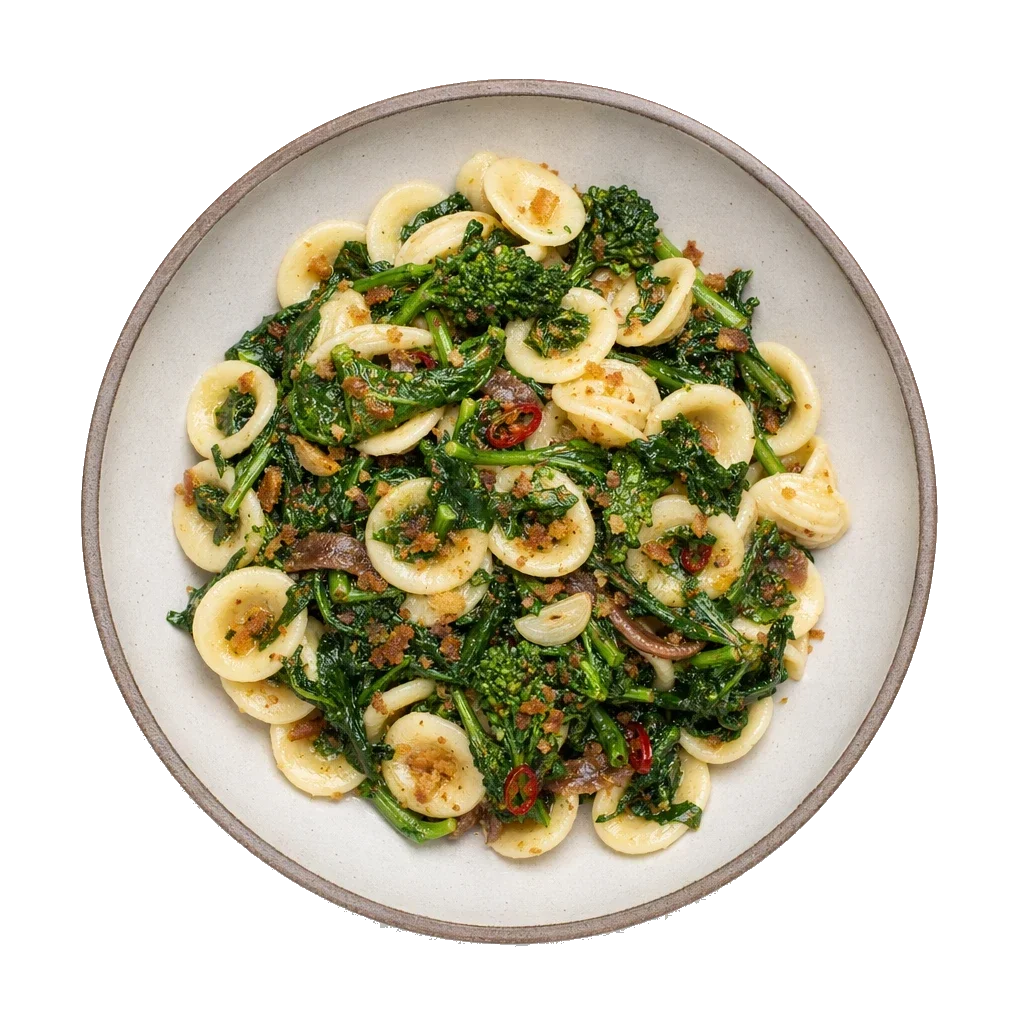 Orecchiette con cime di rapa