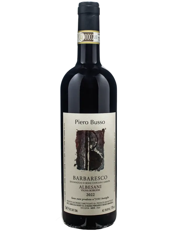 Piero Busso Piero Busso Barbaresco Albesani Vigna Borgese 2022