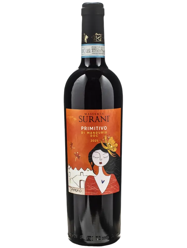 Masseria Surani Primitivo di Manduria DOC Sorani Masseria Surani 2021