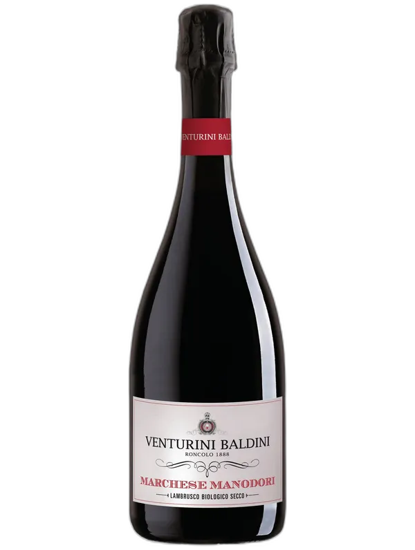 Reggiano DOC Lambrusco Secco Marchese Manodori Venturini Baldini