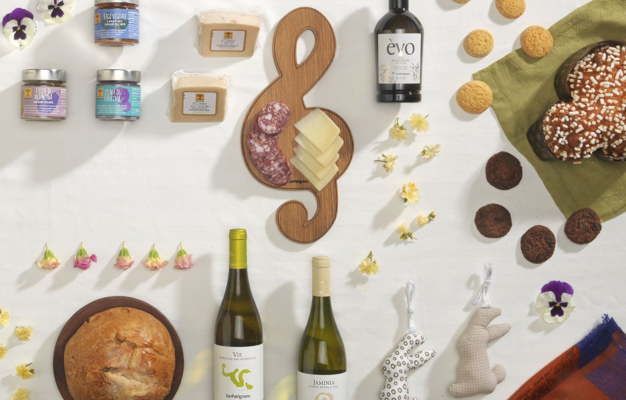 Wines and foods made by the San Patrignano community