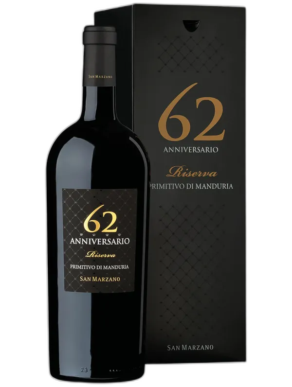 San Marzano, Anniversario 62, Primitivo di Manduria Riserva