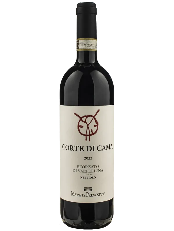 Mamete Prevostini Sforzato di Valtellina DOCG Nebbiolo Corte di Cama Mamete Prevostini 2022