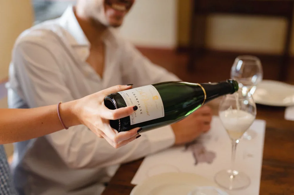 Prosecco and Champagne Tasting at Ville d'Arfanta at Tenuta di Ville d Arfanta